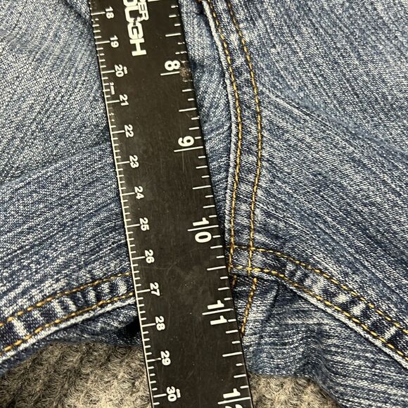 Duck Head Jeans Womens 14P Regular Fit Blue Denim High Rise Relaxed Cotton Blend - Picture 11 of 16